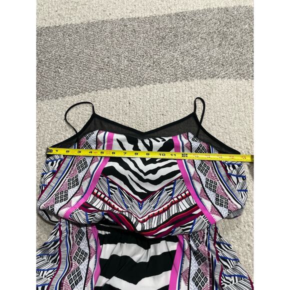 Express Womens Size XS Blouson Mini Tank Dress Zebra Southwestern Design Printed - Picture 5 of 9